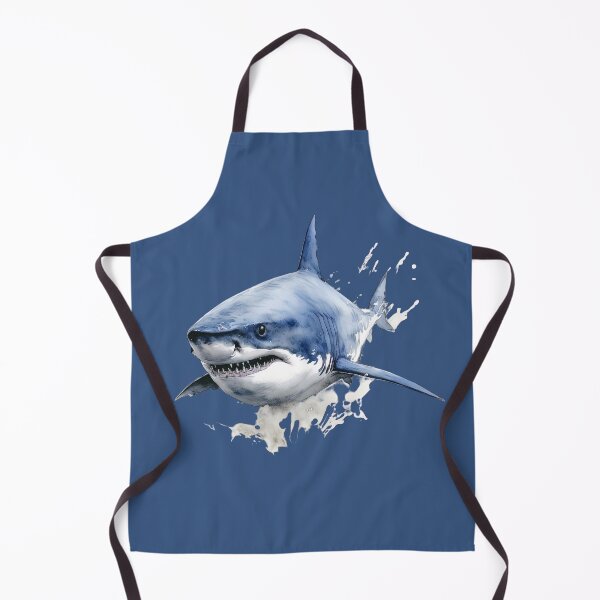 Item preview, 3d Great White Shark Illustration designed and sold by Juliascutecornr.