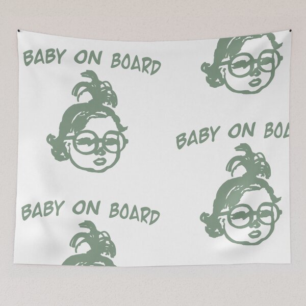 Item preview, Baby on board designed and sold by stavina.