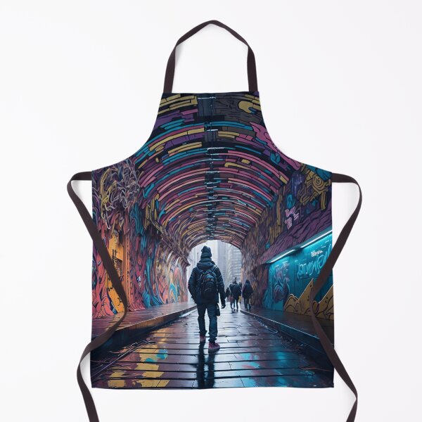 Item preview, Graffiti Tunnel Of Art designed and sold by ArtsyWishesShop.