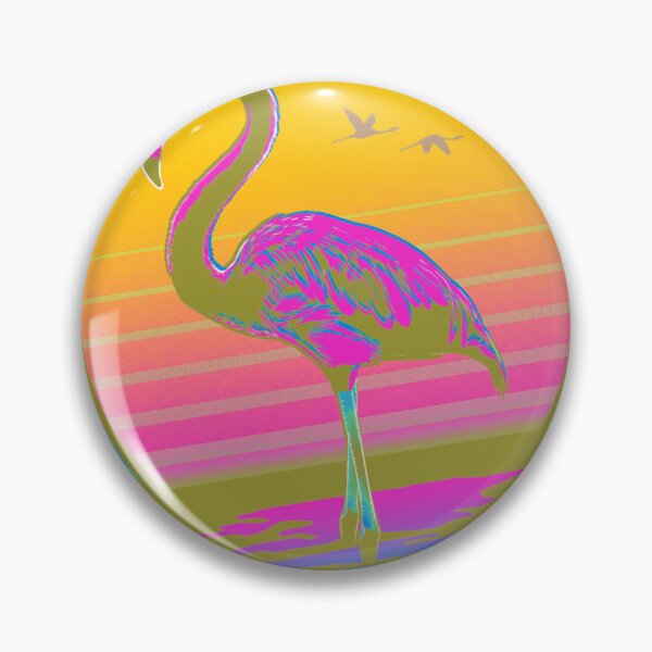Artikelvorschau, Retro-Flamingo entworfen und verkauft von hdwrxmufgk15.