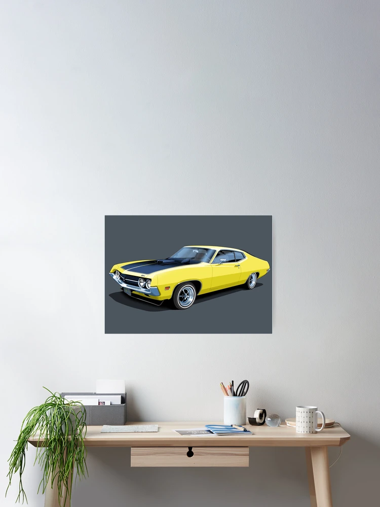1970 Ford Torino Cobra Jet in grabber yellow