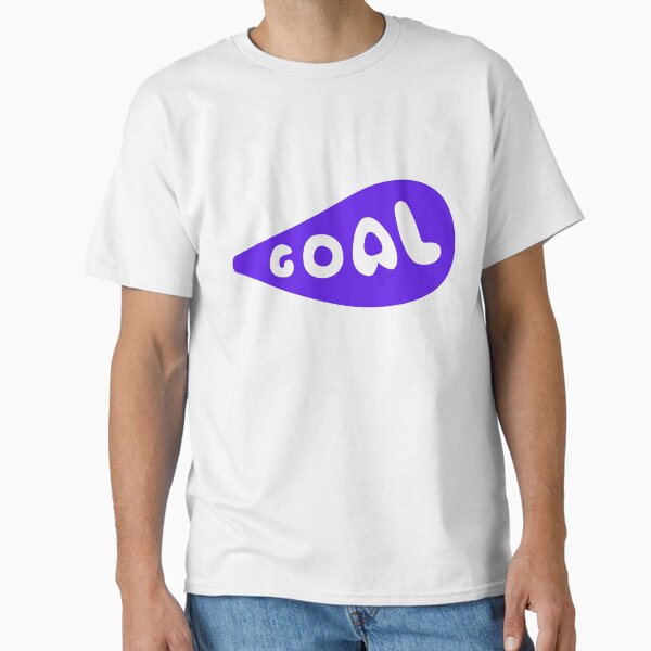 Item preview, Shoot a blue goal | Football celebration for Football lovers designed and sold by Daniel Carciug.