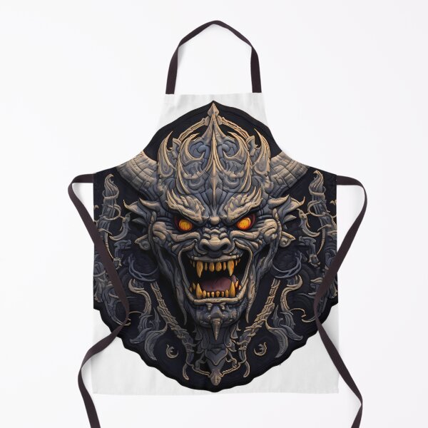 Item preview, Embroidered Halloween Gargoyle designed and sold by RiverstepStudio.