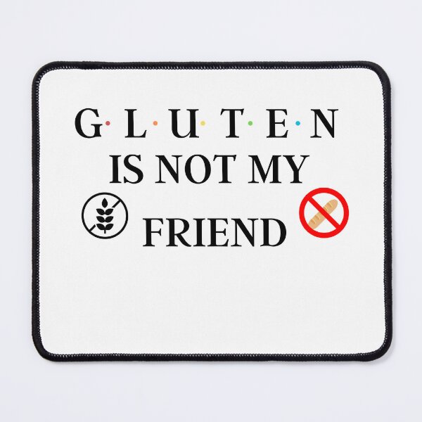 Item preview, gluten free, gluten is not my friend designed and sold by WickyWildLife.