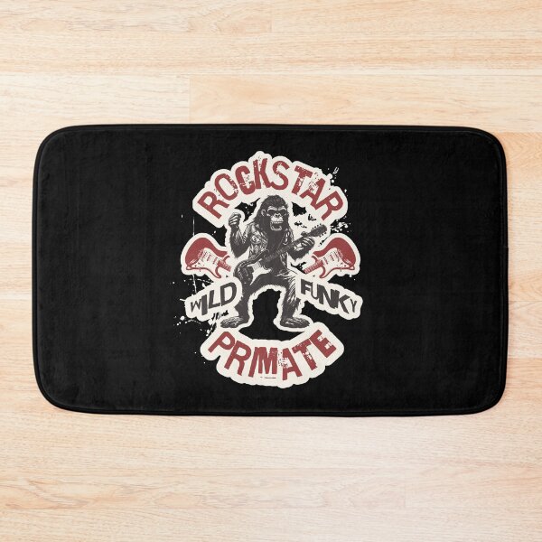 Item preview, primate estrella de rock designed and sold by hamishby.