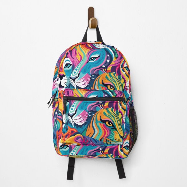 Item preview, Abstract Lion Seamless Pattern designed and sold by PatternStudios.