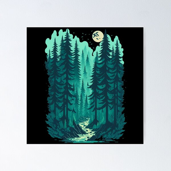 Item preview, Kiefernwald designed and sold by Magic-Corner.