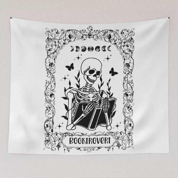 Item preview, Skeleton Booktrovert designed and sold by dooddles.