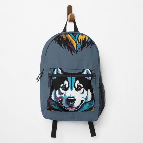 Item preview, Cute Husky, happy, smiling designed and sold by CatCoconut-Art.