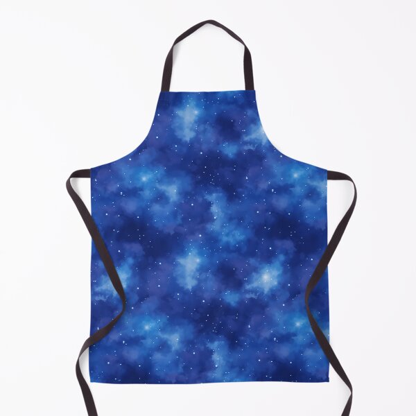 Item preview, Blue Space Nebula Seamless Pattern designed and sold by PatternStudios.