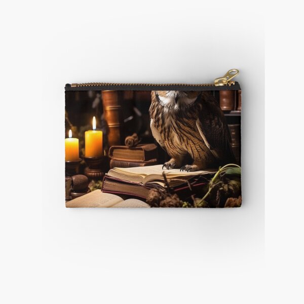 Item preview, Owl in the study designed and sold by AI-G-I-.