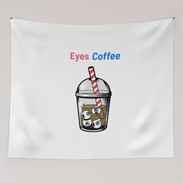 Item preview, Funny "Eyes coffee" design designed and sold by jfcreations.