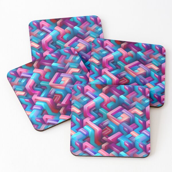 Item preview, 3D Abstract Seamless Pattern designed and sold by PatternStudios.