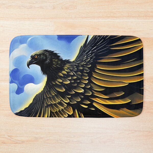 Item preview, Flying Black Vulture, Ai Generated Art  designed and sold by ACC .