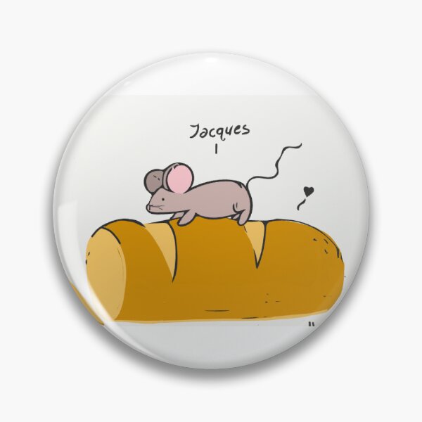 Item preview, Jacques The Mouse designed and sold by potatowhalelord.