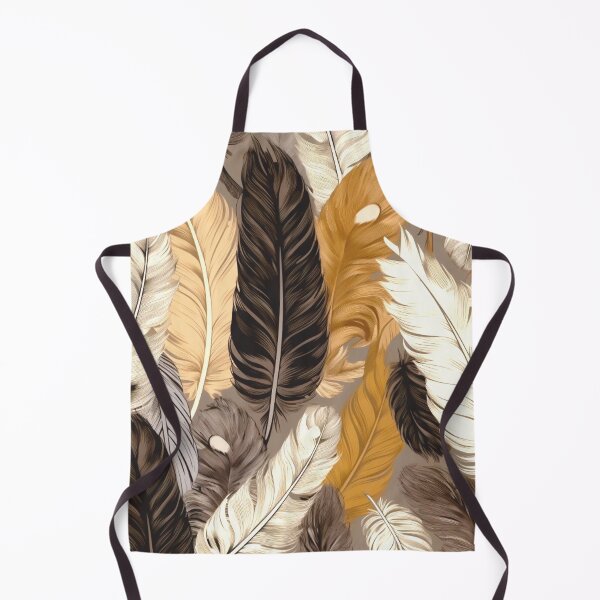 Item preview, Feathers - Beige, brown, gray, black, white designed and sold by Highlandkings.