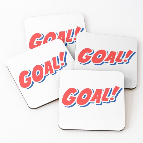 Item preview, Shoot a red blue goal | Football celebration for Football lovers designed and sold by Football Stickers World.