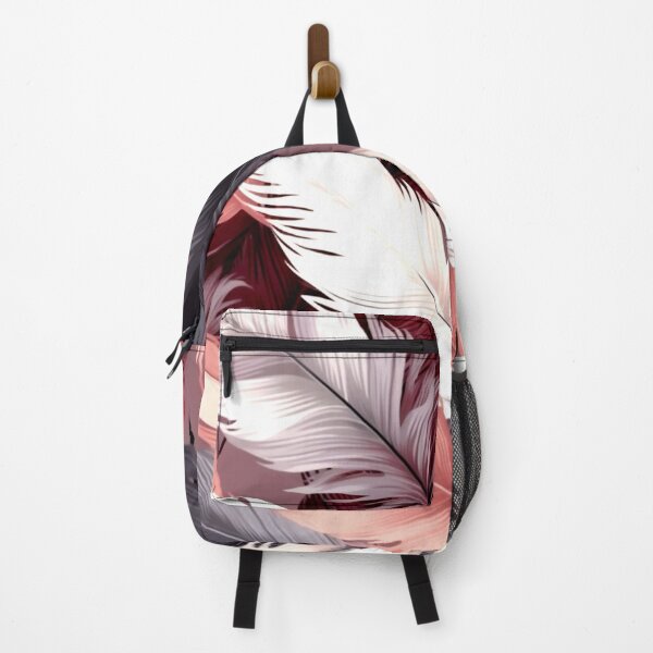 Artikelvorschau, Feathers - Burgundy, blush, ivory, silver, gray entworfen und verkauft von Highlandkings.
