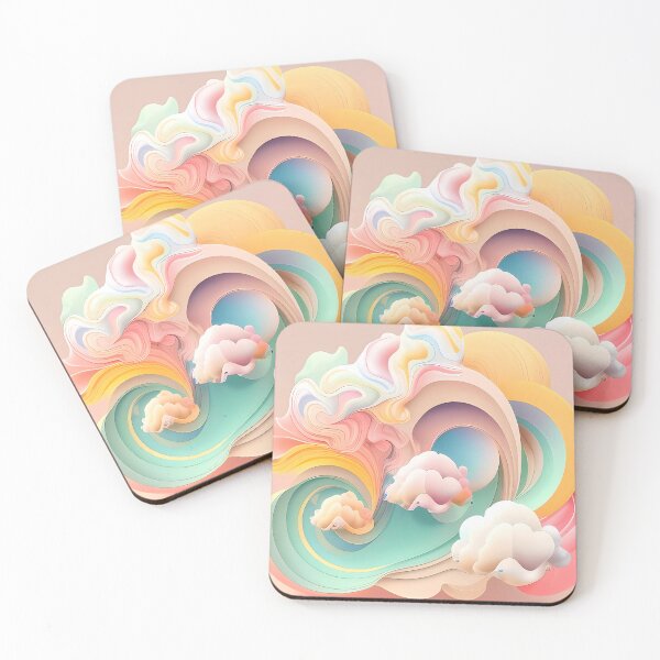 Item preview, Pastel Abstract Pattern designed and sold by HouseOfRosy.
