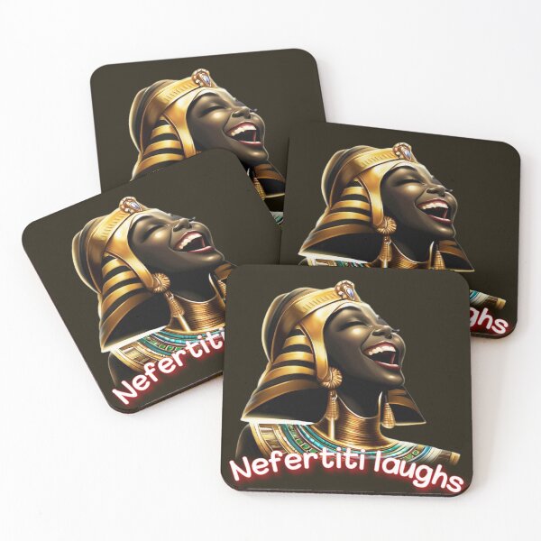 Item preview, A picture of Nefertiti laughing from the reality of imagination  designed and sold by Shadyshoo.