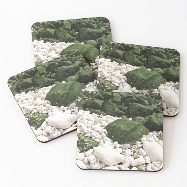 Item preview, Nature Photography | Chalk Stone and Seaweed England designed and sold by Cora Wirth.