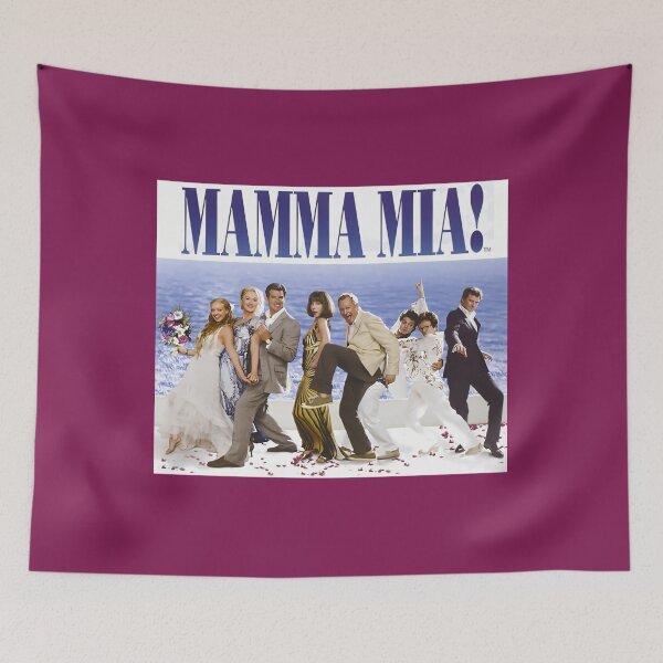 Item preview, Elenco de Mamma Mia Póster designed and sold by agsdslminno84.