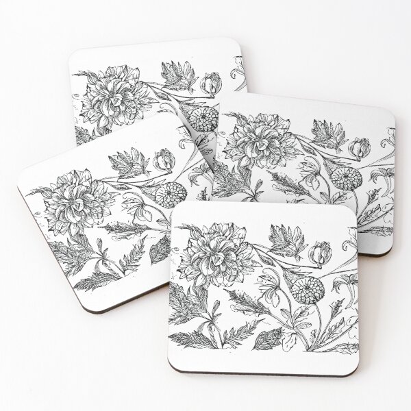 Item preview, romantic flower designed and sold by camillefct.