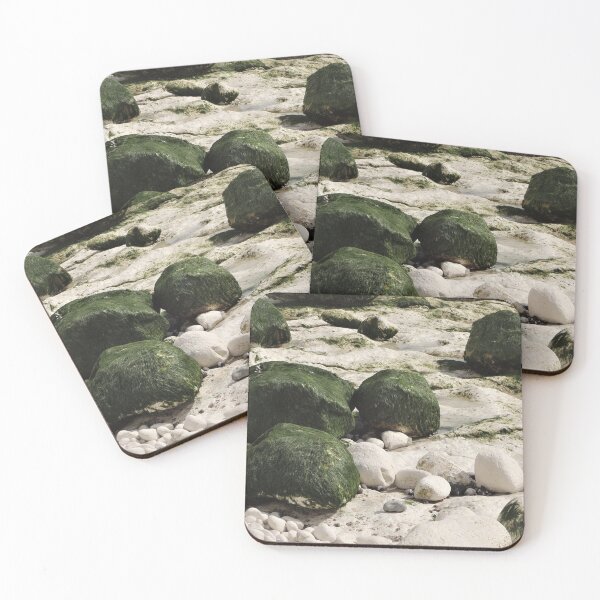 Item preview, Nature Photography | Chalk Stone and Green Algae England designed and sold by Cora Wirth.