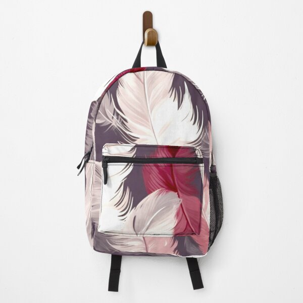 Artikelvorschau, Feathers - Burgundy, blush, ivory, silver, gray 6 entworfen und verkauft von Highlandkings.