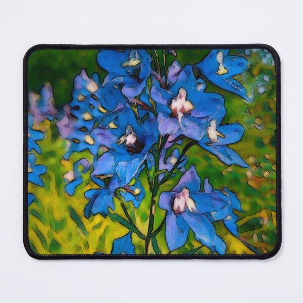 Item preview, Blue Delphinium Flowers  designed and sold by Taina Sohlman.