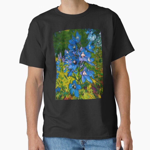 Item preview, Blue Delphinium Flowers  designed and sold by Taina Sohlman.