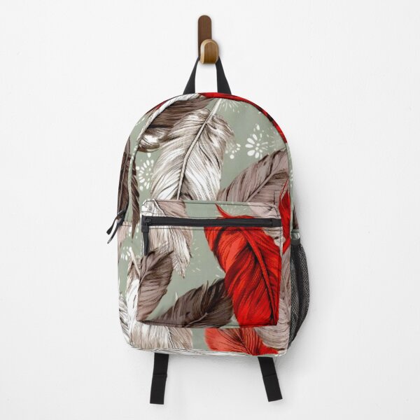 Artikelvorschau, Feathers - Burgundy, coral, sage, ivory, silver 2 entworfen und verkauft von Highlandkings.