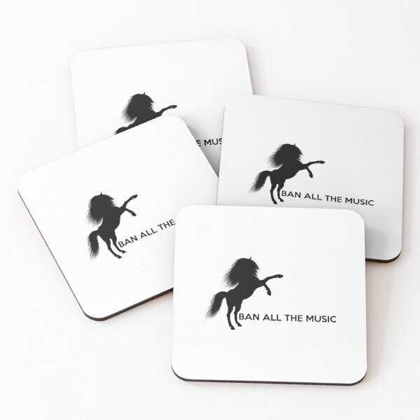 Item preview, Ban All The Music designed and sold by vhubers.
