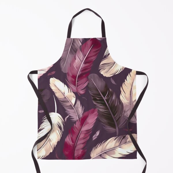 Item preview, Feathers - Burgundy, eggplant, blush, silver, black designed and sold by Highlandkings.