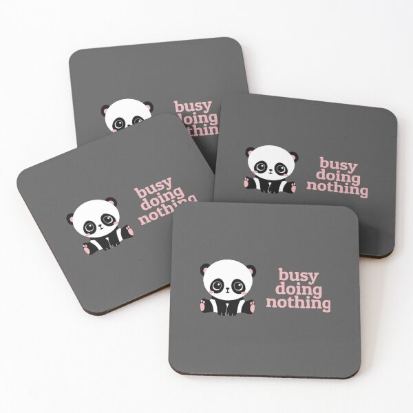 Item preview, Busy Doing Nothing Panda designed and sold by vhubers.