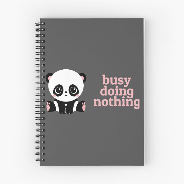 Item preview, Busy Doing Nothing Panda designed and sold by vhubers.