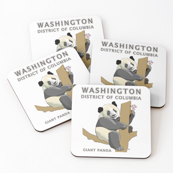 Item preview, Washington, District of Columbia - state symbols - Giant Panda designed and sold by Colleen Macomber.