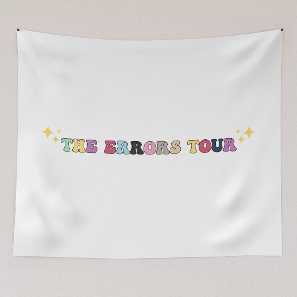 Item preview, The Errors Tour designed and sold by doria-photos.