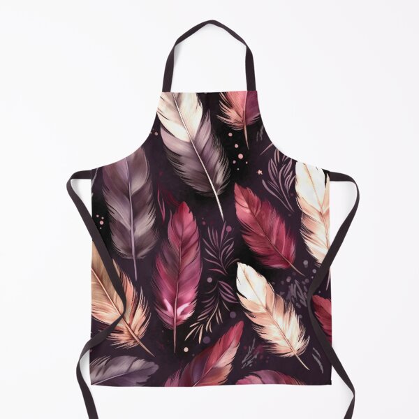Item preview, Feathers - Burgundy, eggplant, blush, silver, black 2 designed and sold by Highlandkings.