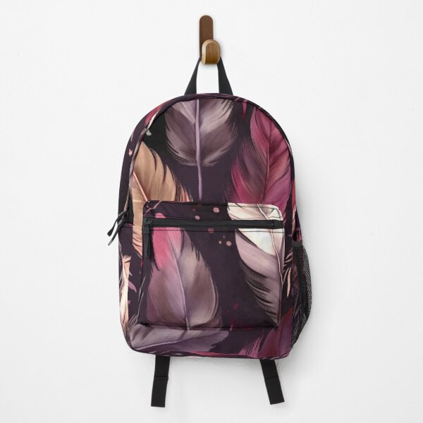 Artikelvorschau, Feathers - Burgundy, eggplant, blush, silver, black 2 entworfen und verkauft von Highlandkings.