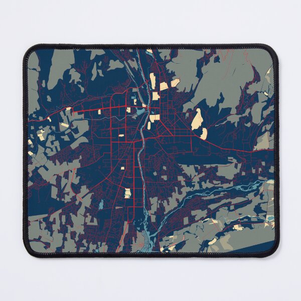 Item preview, Dushanbe City Map of Tajikistan - Hope designed and sold by deMAP.