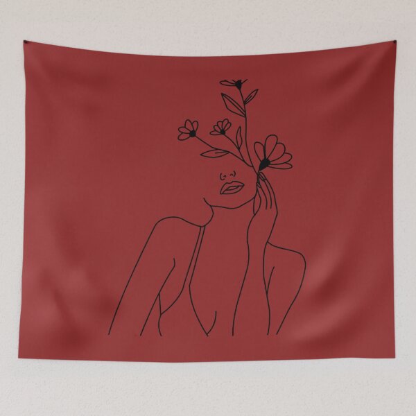 Item preview, Single Line 	 With Flowers 	 	 designed and sold by slczjjzs9.