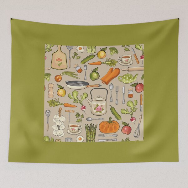 Item preview, Retro kitchen. Spiral Notebook 	 designed and sold by hdwrxmufgk15.