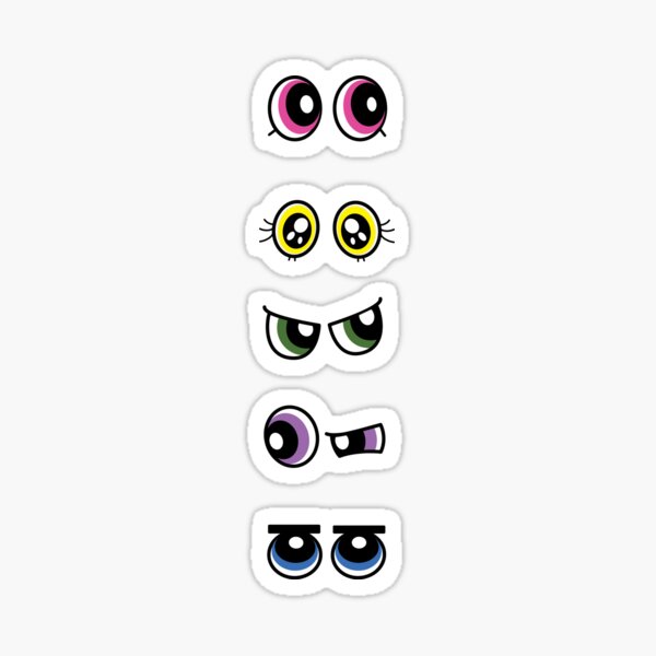 new jeans ppg eyes  Sticker for Sale by punchnello