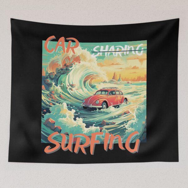 Item preview, Summer full of car surfing designed and sold by Lab4YourStyle.