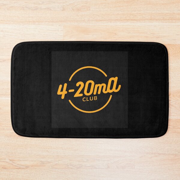 Item preview, 4-20mA Club: Black and Gold designed and sold by thesparkystore.