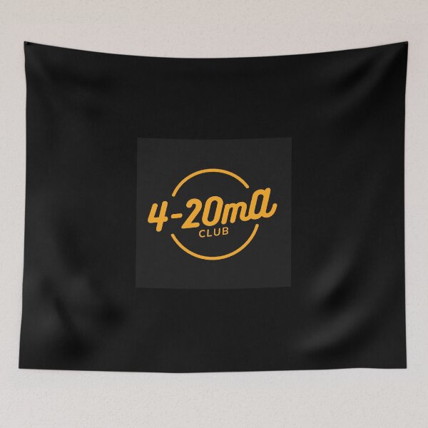 Item preview, 4-20mA Club: Black and Gold designed and sold by thesparkystore.