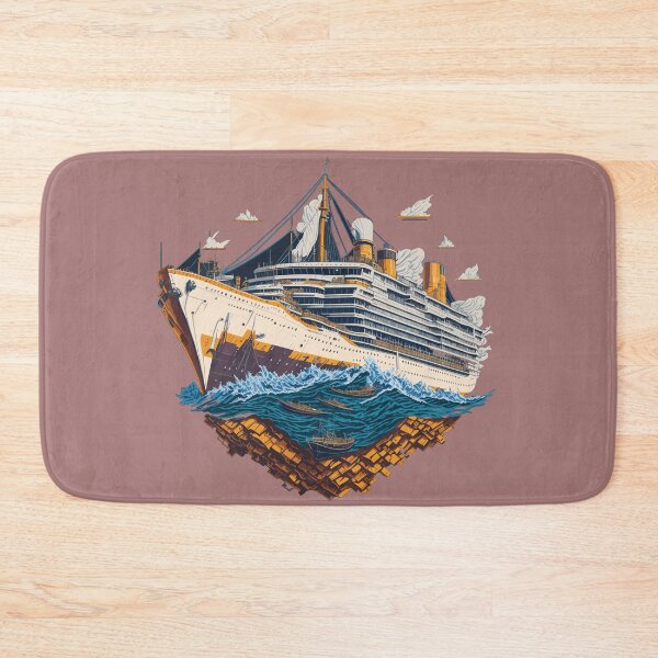 Item preview, RMS Titanic illustration designed and sold by RalixKlub.