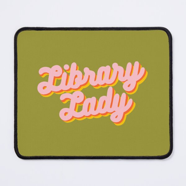 Item preview, Retro Library Lady Design in Pink designed and sold by hdwrxmufgk15.