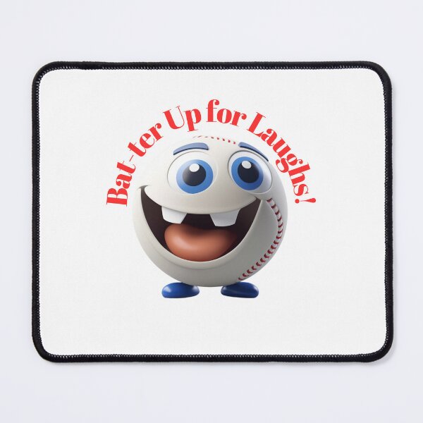 Item preview, Funny Baseball Smackdown - Hilarious Baseball Character designed and sold by UmutK.